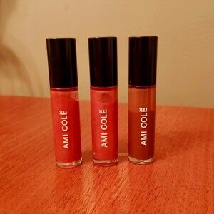 🍂  Lot of 3 Ami Colé Lip Treatment Oils - Shades: Excellence & 5/17